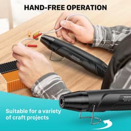 Solidchoice - 350W Mini Hot Air Gun met Dual Temperatuur en Overload Bescherming — thumbnail 4