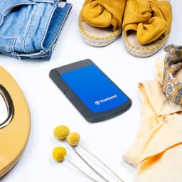 Externe Harde Schijf - Opslag Medium - Bestanden Opslaan - Drievoudige Schokbescherming - 1 TB - Marineblauw — thumbnail 4