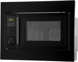 Inbouwmagnetron met Grill - Oven Magnetron - Snel Eten Bereiden - 3-in-1 Functionaliteit - 25 Liter - Zwart — thumbnail 1