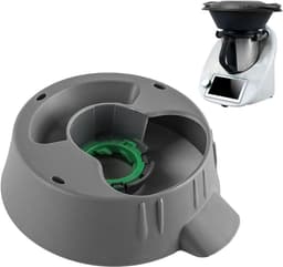 Blender Onderdeel - Keukenmachine Basis - Apparaat Repareren - Duurzame PP Constructie - 14x14x5 cm - Zwart — thumbnail 2
