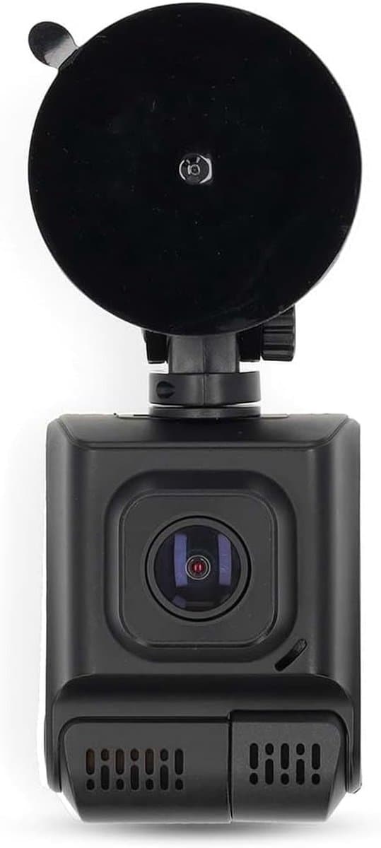 Dashcam - Autocamera Rijcamera - Veiligheid Onderweg - Dubbele Camera - 4K Resolutie - Zwart — afbeelding 1