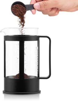 French Press Koffiezetter - 500ml - Handmatig Borosilikatglas en RVS - Geschikt voor Vaatwasser — thumbnail 2