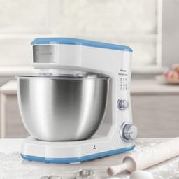 Keukenmachine - Mixer - Bakken en Koken - Planetair Systeem - 4 Liter Kom - Zwart — thumbnail 3