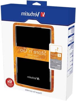 Externe Harde Schijf - Draagbare Opslag - Bestanden Opslaan - USB 3.0 Connectie - 1 TB Capaciteit - Zwart — thumbnail 1