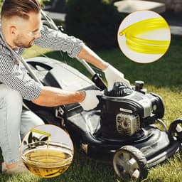 SnelShoppen - Flexibele PVC Brandstofslang - 3 Stuks met 3 Benzinefilters - 1 Meter - Voor Grasmaaier, Bosmaaier en Kettingzaag - Duurzaam, Corrosiebe — thumbnail 5