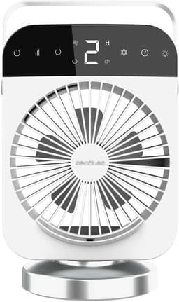 Mini Aircooler 4-in-1 – Luchtkoeler met Ventilator, Luchtbevochtiger, 300 ml Waterreservoir, 4 Snelheden, Oscillatie, Timer & LED Verlichting — thumbnail 1