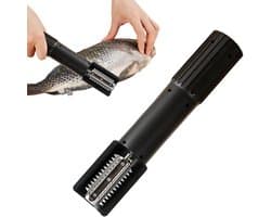 Elektrische Rasp - Keukenrasp Groente - Groente Snijden - Spatvrije Functie - 24.5 cm - Zwart