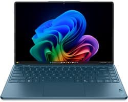 Lenovo Yoga Slim 9 14ILL10 Copilot+ PC Intel Core Ultra 7 256V Laptop 35,6 cm (14") Touchscreen WQUXGA 16 GB LPDDR5x-SDRAM 1 TB SSD Wi-Fi 7 (802.11be) Windows 11 Home Blauwgroen Engels