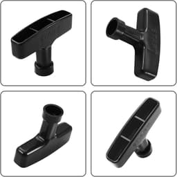 SnelShoppen - Set van 4 Grasmaaier Handgrepen, Start Hulp, Grasmaaier Handvat, Kettingzaag, Grastrimmer, Tuinaccessoires, Hoogwaardige Kunststof, Duur — thumbnail 3