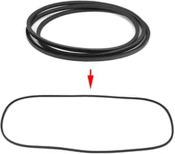 SnelShoppen - Vervangingsriem voor John Deere L105 LA105 LA110 LA115 - Hoge Kwaliteit Tuinaccessoires - Betrouwbare Materiaal - Voor Grasmaaier - Prof — thumbnail 3
