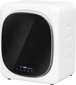 TEKROA® Luchtdroger - met timer en slim programma voor een lading van 4 kg - gemaakt van roestvrij staal en ABS - 48x40x56 cm - wit — thumbnail 3