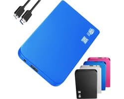Externe Harde Schijf - Draagbare Opslag - Snelle Data Back-up - Hoge Overdrachtssnelheid - 64 GB Capaciteit - Blauw