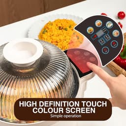 Automatische kookmachine - Keukenrobot - Moeiteloos koken - 360 graden verwarming - 35 liter inhoud - Zwart — thumbnail 2