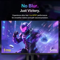 KTC-H24T7-gaming monitor-23,8 inch plat Fast IPS-QHD 2560×1440-overklokt 185Hz-1ms MPRT-HDR400-FreeSync & G-Sync compatibel-VESA 100×100 hoogteverstelbaar — thumbnail 5