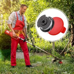 SnelShoppen - 6x Vervangende Draadspoelen voor Grasmaaier, 1.6 mm Draad, Geschikt voor Einhell TLE-03, Tuinaccessoires voor Tuinonderhoud — thumbnail 4
