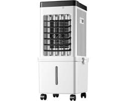 Draagbare Airco - Luchtkoeler Ventilator - Thuis Kantoor - Afneembare Tank - 15 Liter - Afstandsbediening model