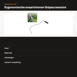 Snaartrimmer Ergonomisch Handvat - Antislip Grip - Geschikt voor FS 130/131/110/111/90/91/89/200 - Eenvoudig te Installeren - Lichtgewicht Aluminium - Grasmaaier — thumbnail 3