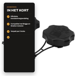 Tankdop Efficiënte Brandstofvergrendeling - Geschikt voor Grasmaaier - Motorgrasmaaier - Verlengde Levensduur - Voorkomt Vuil/Vocht - Optimale Productprestaties - Brandstoftankdeksel — thumbnail 2