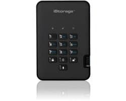 iStorage diskAshur 2 - externe harde schijf - 2000 GB - Cijfercode - Zwart
