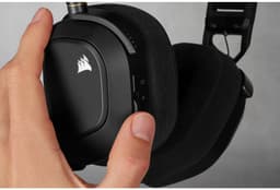 Corsair HS80 - Draadloze Gaming Headset - RGB - Carbon - PlayStation & PC — thumbnail 2
