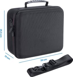 YONO Opbergtas XL geschikt voor Nintendo Switch - OLED - Beschermhoes - Koffer - Case - Hoes - Accessoires - Zwart — thumbnail 4