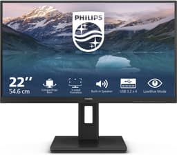 Philips Monitor 21,5'' 222S9Jml/00 Hdmi Dp Vga 5Xusb Luidsprekers Voor Tv — thumbnail 5