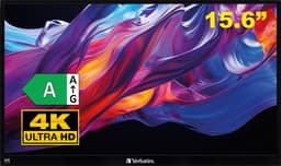 Verbatim 15,6 Inch Draagbare Touchscreen Monitor Voor Laptop En Smartphones 4K Ultra Hd — thumbnail 4