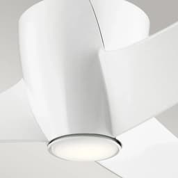 Plafondventilator met verlichting - Phree - 56in / 142cm ventilator - wit — thumbnail 5