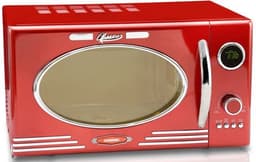 Melissa Vrijstaande Solo-Magnetron met Grill - 23 liter - 800W - Retro - 16330129 - Rood — thumbnail 3