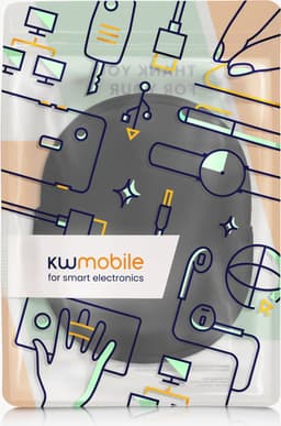 kwmobile hoes geschikt voor Sony WH-1000XM4 / WH-1000XM3 / Jabra Evolve 20 - 21,5 x 16 cm - Beschermhoes voor headset in zwart - Van neopreen — thumbnail 4