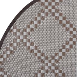 vidaXL - Buitenkleed - ARAKIL - Ø160 - cm - polypropeen - bruin — thumbnail 5