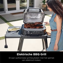 Ninja Woodfire Pro XL - 4-in-1 Elektrische Smart BBQ Grill en Smoker - Inclusief Digitale Braadthermometer - OG850EU — thumbnail 3