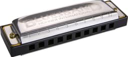Mondharmonica Hohner Blues band, C - topmerk - perfect voor beginners - met gratis online begeleiding — thumbnail 1