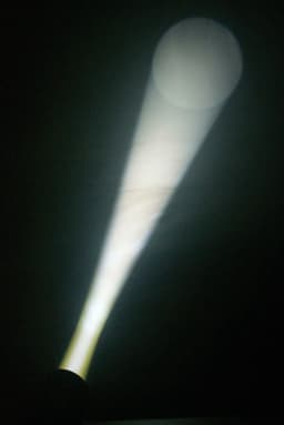 Discobal 30 cm discolamp - BeamZ spiegelbol 30 cm met pinspot en spiegelbol motor — thumbnail 4