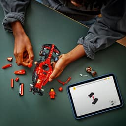 LEGO Speed Champions - Ferrari SF-24 F1 racewagen Constructiespeelgoed — thumbnail 4