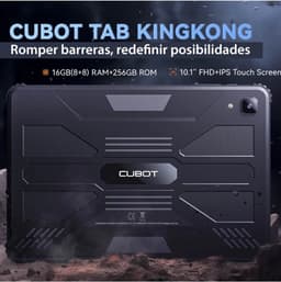 Cubot KingKong 4G Mediatek 256 GB 25,6 cm (10.1") 8 GB Wi-Fi 5 (802.11ac) Android 13 Zwart — thumbnail 4