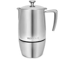 Espresso Koffiezetapparaat Moka Pot - 10 kopjes 500ml RVS Inductie Kookplaat - Vaatwasmachinebestendig - Italiaanse Stijl Caffe Machine