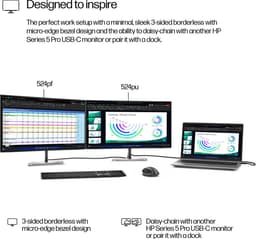 HP Series 5 Pro 23,8 inch FHD-monitor zonder standaard - 524pf — thumbnail 3