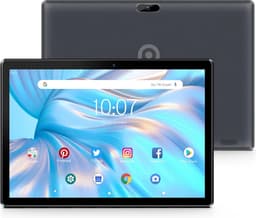 Elementkey Ai-Touch 10 – 10.1 Inch Tablet – 64GB Intern + 64GB Micro SD – Voor En Achtercamera – Android 13 - IPS-scherm – 2GB RAM - Werk & Entertainment - SIM – Donker Grijs — thumbnail 1