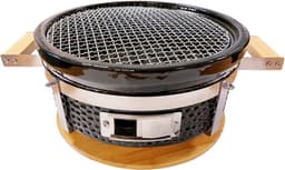 Outr Braza Tafelgrill - rond rooster met 30 cm grilloppervlakte - 2 handvaten — thumbnail 1