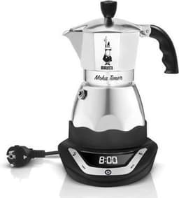 Bialetti Easy Timer Moka espressomaker - Percolator - 6 kops - Elektrisch - Aluminium — thumbnail 4