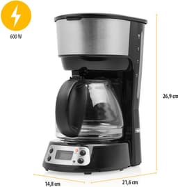 Tristar Koffiezetapparaat filterkoffie 600W - CM-1284 - 0,75L, 7 kopjes - Automatisch uitschakelen - Zwart - WK — thumbnail 4