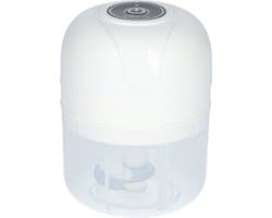 Keukenmachine - Elektrisch keukengerei - Compacte foodprocessor - Ideaal voor in de keuken - Draagbaar - Draadloos - Lichtgewicht - USB-C oplaadbaar - 5 Watt - Wit