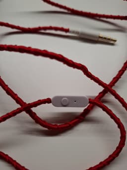 merkloos Oordoppen met draad en microfoon - voor Muziek - Wit - 3.5mm — thumbnail 3