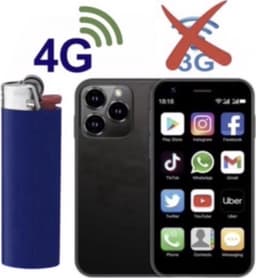 medj-mini smartphone- mobiele telefoon- superkleine -klein -4G -Snelste -mini- gsm -android 10 — thumbnail 1