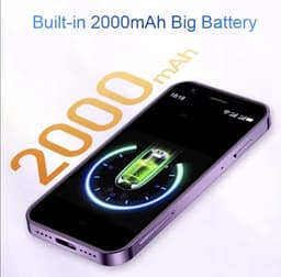 Medj - Mini smartphone- mobiele telefoon- superkleine -klein -4G -Snelste -mini- gsm -android 10 — thumbnail 4