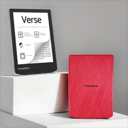 PocketBook Verse e-reader Bright Blue – 6 inch – 8 GB + Rood hoesje – voordeelbundel — thumbnail 1