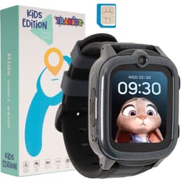 4G Smartwatch kinderen - GPS Horloge kind - HD Videobellen & Stappenteller - Speelgoed - Incl Simkaart — thumbnail 1