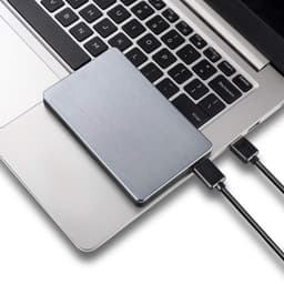 DailySuppliess Harde Schijf Extern - Draagbare - 500GB Opslag - Grijs — thumbnail 3