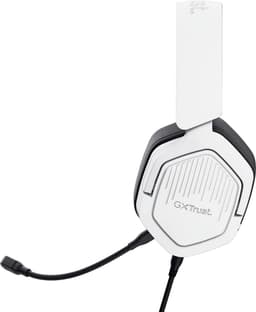 Trust GXT 492W Carus - Gaming Headset - Bedraad - 50mm Drivers - Over-ear - Wit — thumbnail 5